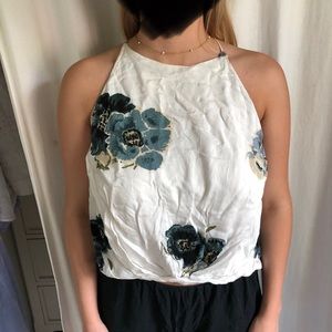 Silence and noise tank top